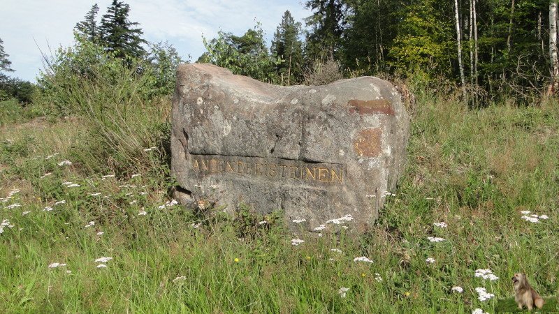 Ritterstein Nr. 085-2a An den Drei Steinen.JPG - Ritterstein Nr.85  An den Drei Steinen